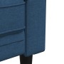 Sofá Chesterfield de 2 plazas tela azul de , Sofás - Ref: Foro24-372553, Precio: 274,99 €, Descuento: %