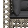 Corner garden sofas with 2 synthetic rattan gray cushions by , Outdoor sofas - Ref: Foro24-365936, Price: 187,57 €, Discount: %