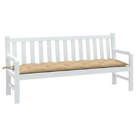 Kissen für Gartenbank, Stoff in Beige Melange, 180x50x7 cm. von , Kissen für Stühle und Sofas - Ref: Foro24-4002567, Preis: 4...