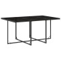 Set de comedor jardín 11 pzas con cojines ratán sintético negro de , Conjuntos de jardín - Ref: Foro24-3278154, Precio: 738,3...