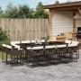 Garden furniture set 13 pieces and brown synthetic rattan cushions by , Garden sets - Ref: Foro24-3278168, Price: 995,47 €, D...