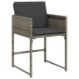 Garden armchairs with 4 synthetic rattan gray cushions by , Garden chairs - Ref: Foro24-4007477, Price: 216,11 €, Discount: %