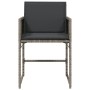 Garden armchairs with 4 synthetic rattan gray cushions by , Garden chairs - Ref: Foro24-4007477, Price: 216,99 €, Discount: %