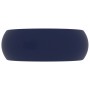 Matte dark blue round ceramic luxury washbasin 40x15 cm by vidaXL, Sinks - Ref: Foro24-147001, Price: 75,69 €, Discount: %