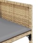 Garten-Essgruppe, 7-teilig, mit beigen Polstern aus synthetischem Rattan. von , Gartensets - Ref: Foro24-3278039, Preis: 547,...