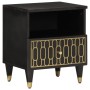 Bedside tables 2 units solid mango wood 40x33x46 cm by , Nightstands - Ref: Foro24-358327, Price: 105,80 €, Discount: %