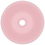 Luxury round matte pink ceramic sink 40x15 cm by vidaXL, Sinks - Ref: Foro24-146999, Price: 86,52 €, Discount: %