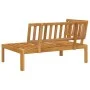 Ecksofa aus Paletten für den Garten, massives Akazienholz. von , Outdoor-Sofas - Ref: Foro24-365844, Preis: 158,50 €, Rabatt: %