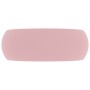 Luxury round matte pink ceramic sink 40x15 cm by vidaXL, Sinks - Ref: Foro24-146999, Price: 86,52 €, Discount: %