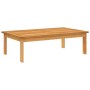 Mesa de jardín madera maciza de acacia 100x60x30 cm de , Sofás de exterior - Ref: Foro24-365846, Precio: 73,77 €, Descuento: %