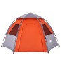 4-person quick opening gray and orange cabin tent shop by , tents - Ref: Foro24-4005334, Price: 105,89 €, Discount: %