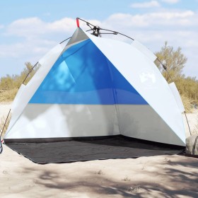 Waterproof quick opening light blue beach store by , tents - Ref: Foro24-4004152, Price: 38,88 €, Discount: %