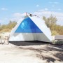 Wasserdichter Strandladen mit schneller Öffnung in Hellblau. von , Zelte - Ref: Foro24-4004152, Preis: 38,99 €, Rabatt: %