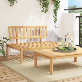 Central pallet sofa for garden made of solid acacia wood by , Outdoor sofas - Ref: Foro24-365850, Price: 125,79 €, Discount: %