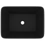 Matte black ceramic luxury washbasin 41x30x12 cm by vidaXL, Sinks - Ref: Foro24-147052, Price: 73,83 €, Discount: %