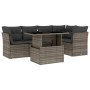 Set de muebles de jardín 6 pzas y cojines ratán sintético gris de , Conjuntos de jardín - Ref: Foro24-3266570, Precio: 433,85...