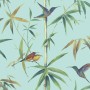 Noordwand Papel pintado Kolibri and Bamboo turquesa de Noordwand, Papel pintado - Ref: Foro24-431355, Precio: 37,47 €, Descue...