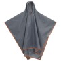 2-in-1 gray and orange hooded rain poncho 223x145 cm by , Camping and hiking - Ref: Foro24-4004199, Price: 22,18 €, Discount: %