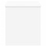 Engineered wood storage box in white, 100x42x46 cm by , Storage trunks - Ref: Foro24-840660, Price: 90,99 €, Discount: %