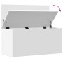 Engineered wood storage box in white, 100x42x46 cm by , Storage trunks - Ref: Foro24-840660, Price: 90,99 €, Discount: %