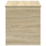 Storage box made of engineered Sonoma oak wood, measuring 100x42x46 cm. by , Storage trunks - Ref: Foro24-840662, Price: 89,0...