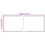 White PVC garden privacy screen 400x120 cm by , fence panels - Ref: Foro24-4005509, Price: 25,37 €, Discount: %