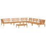 Garten-Palettensofa-Set, 6-teilig, Massivholz aus Akazie von , Outdoor-Sofas - Ref: Foro24-3209443, Preis: 673,24 €, Rabatt: %