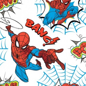 Kids at Home Papel pintado Spiderman Pow blanco de Noordwand, Papel pintado - Ref: Foro24-431385, Precio: 28,99 €, Descuento: %