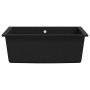 Kitchen sink with black granite overflow by vidaXL, Sinks - Ref: Foro24-147069, Price: 144,74 €, Discount: %