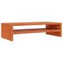 Soporte de monitor madera maciza pino marrón cera 50x24x13 cm de , Muebles TV - Ref: Foro24-847162, Precio: 23,99 €, Descuent...