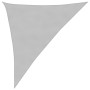 Polyester oxford 100% light gray sail shade 3x4x5 m by , Umbrellas - Ref: Foro24-4000915, Price: 30,30 €, Discount: %