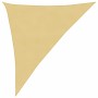 Polyester oxford 100% sand-colored sail canopy 3x4x5 m by , Umbrellas - Ref: Foro24-4000934, Price: 30,30 €, Discount: %