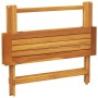 Mesa de jardín plegable madera maciza de acacia 90x52,5x65 cm de , Mesas de jardín - Ref: Foro24-364894, Precio: 73,96 €, Des...