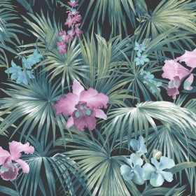 Noordwand Wallpaper Tropical Flowers green by Noordwand, Painted paper - Ref: Foro24-431357, Price: 35,99 €, Discount: %