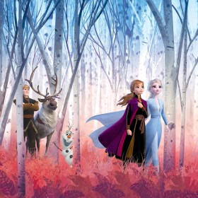 Komar Fototapete Frozen Friends Forever blau 368x254 cm von Komar, Bemaltes Papier - Ref: Foro24-431407, Preis: 99,99 €, Raba...