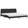 Bed with black velvet mattress 200x200 cm by , Beds and slatted bases - Ref: Foro24-3208678, Price: 528,41 €, Discount: %