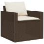 Set aus 6-teiligen Gartensofas und Kissen aus braunem Kunststoff-Rattan. von , Gartensets - Ref: Foro24-3213550, Preis: 499,7...