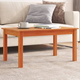 Solid pine wood coffee table in brown wax finish 80x50x40 cm by , Coffee table - Ref: Foro24-847176, Price: 55,50 €, Discount: %