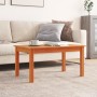 Solid pine wood coffee table in brown wax finish 80x50x40 cm by , Coffee table - Ref: Foro24-847176, Price: 55,99 €, Discount: %