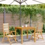 Gartenstühle 2 Stück Massivholz Akazie Polypropylen Beige von , Gartenstühle - Ref: Foro24-367656, Preis: 170,15 €, Rabatt: %