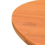 Solid pine wood round table top in brown Ø80x2.5 cm by , Table tops - Ref: Foro24-847129, Price: 67,99 €, Discount: %