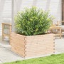 Jardinera madera maciza de pino 80x80x45,5 cm de , Maceteros y jardineras - Ref: Foro24-847258, Precio: 117,99 €, Descuento: %