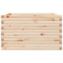 Jardinera madera maciza de pino 80x80x45,5 cm de , Maceteros y jardineras - Ref: Foro24-847258, Precio: 117,99 €, Descuento: %