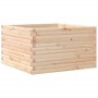 Solid pine wood planter 80x80x45.5 cm by , Pots and planters - Ref: Foro24-847258, Price: 117,99 €, Discount: %