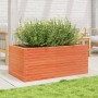 Jardinera madera maciza de pino marrón cera 110x60x45,5 cm de , Maceteros y jardineras - Ref: Foro24-847285, Precio: 148,96 €...