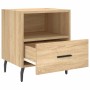 Mesita noche 2 uds madera ingeniería roble Sonoma 40x35x47,5 cm de , Mesitas de noche - Ref: Foro24-827475, Precio: 56,71 €, ...