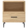 Mesita noche 2 uds madera ingeniería roble Sonoma 40x35x47,5 cm de , Mesitas de noche - Ref: Foro24-827475, Precio: 56,71 €, ...