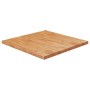 Square oak wood table top, light brown, 90x90x4 cm by , Table tops - Ref: Foro24-343063, Price: 197,99 €, Discount: %