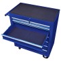 Carrito caja de herramientas 7 cajones azul de vidaXL, Carretillas de carga - Ref: Foro24-147173, Precio: 245,34 €, Descuento: %