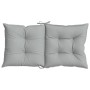 Cushions for low back chair, set of 6, light gray melange fabric. by , Cushions for chairs and sofas - Ref: Foro24-4002381, P...